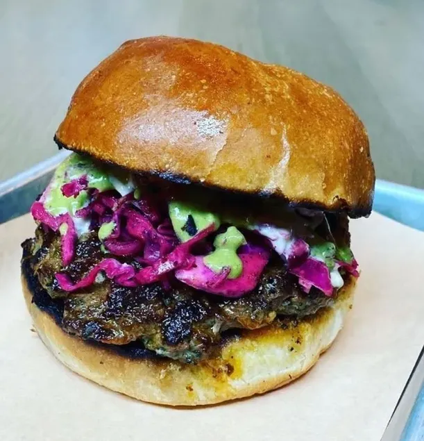 Spiced Lamb Burger image