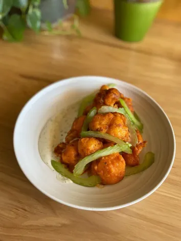 Sriracha Buffalo Cauliflower image