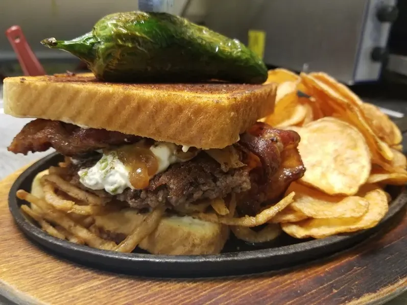 JALAPENO CREAM CHEESE BURGER image