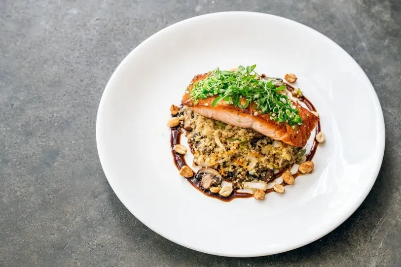 Faroe Island Wasabi- Crusted Salmon image
