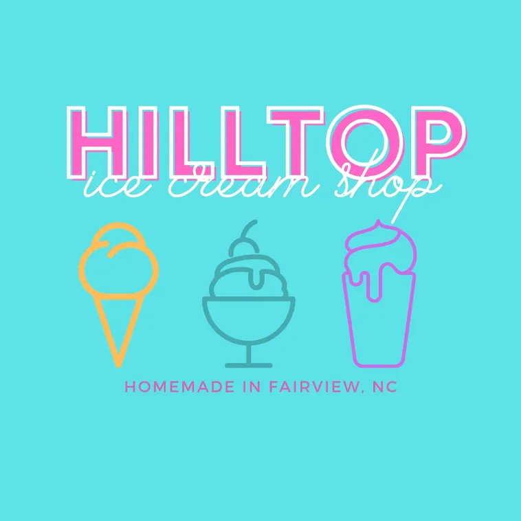 Hilltop Ice Cream Shop Fairview, NC Salted Caramel