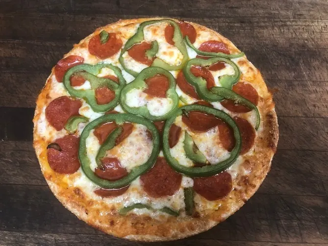Pizza with Two Toppings image