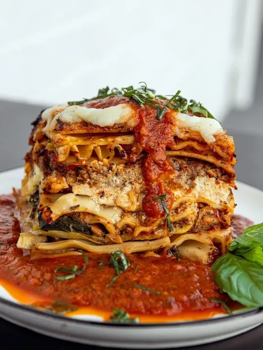Impossible Cheesy Lasagna image