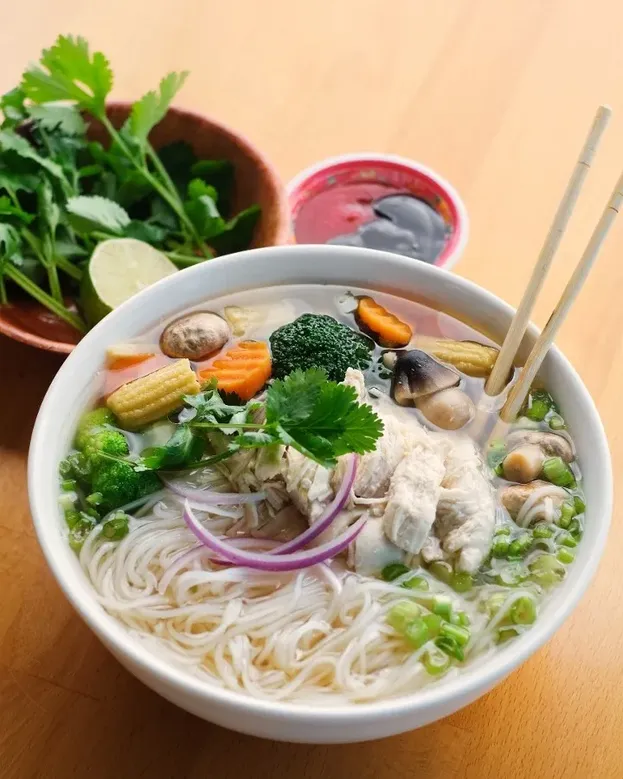 Chicken & Veggie Pho image
