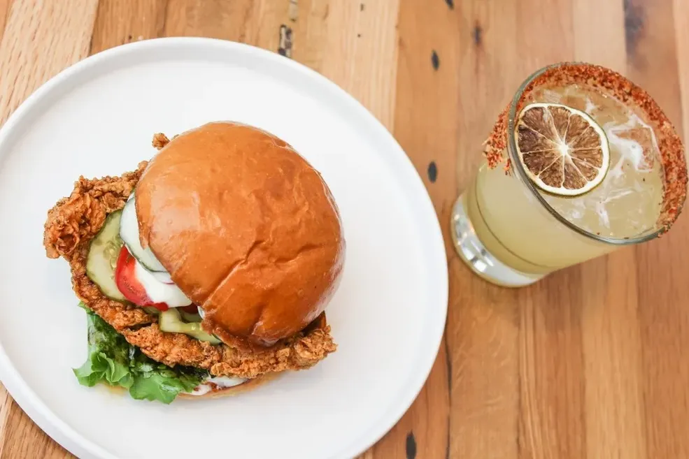 Hot Fried Chicken Sandwich image