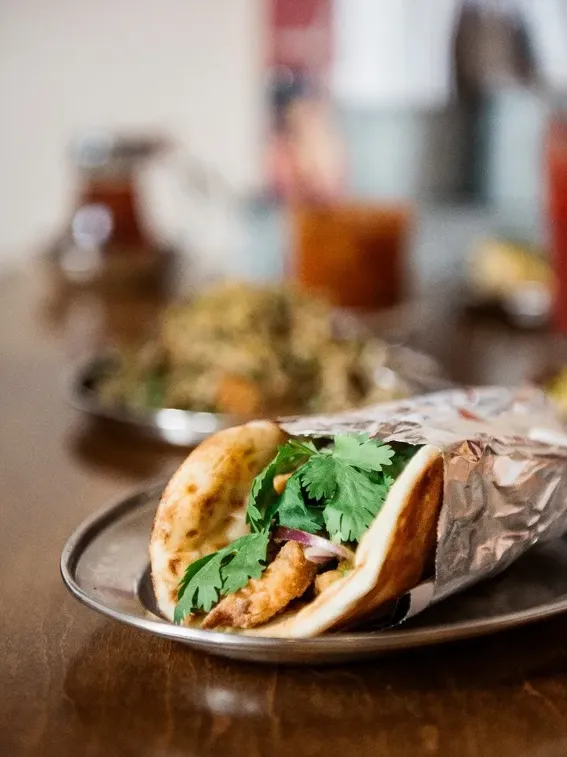 Crispy Masala Fish Roll image
