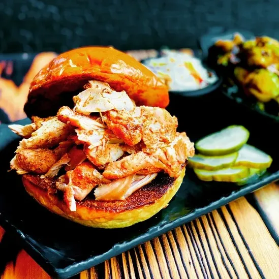 Pulled Chicken Sandwich image