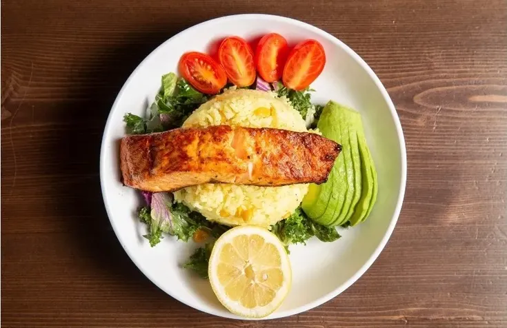 Salmon Rice Bowl image