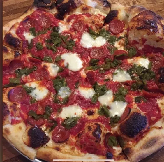Pepperoni & Green Chile image