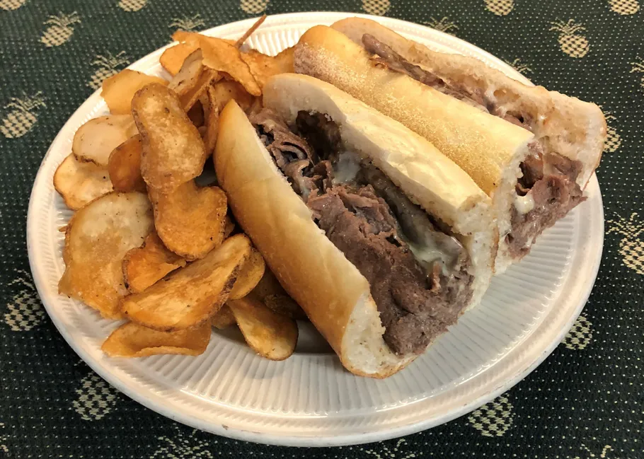 CHEESE STEAK SANDWICH image
