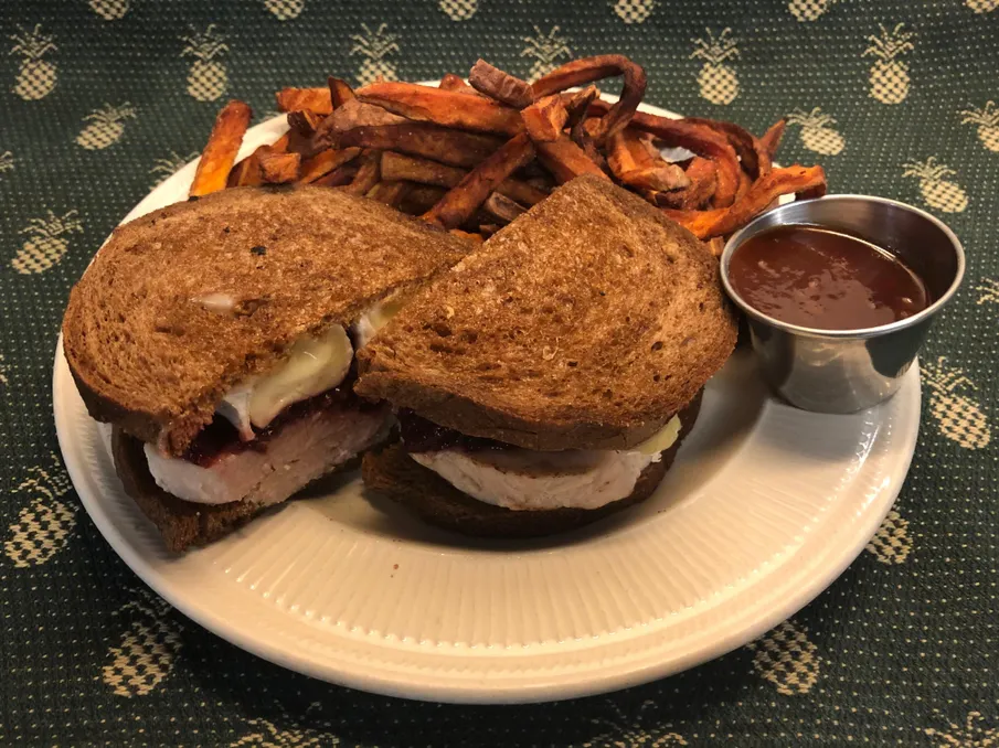 ROASTED TURKEY, BRIE & CRANBERRY image