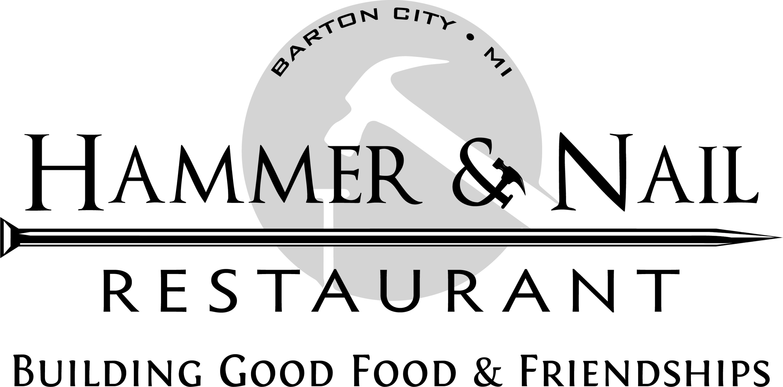 Hammer and Nail Restaurant 1770 W. Trask Lake Road in Barton City, MI Toast