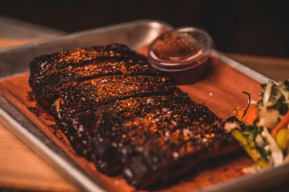 St Louis Dry Rubbed Ribs image
