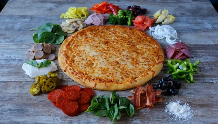 9" Small Cheese BYO Pizza image