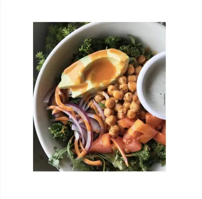 Buffalo Chickpea Salad image