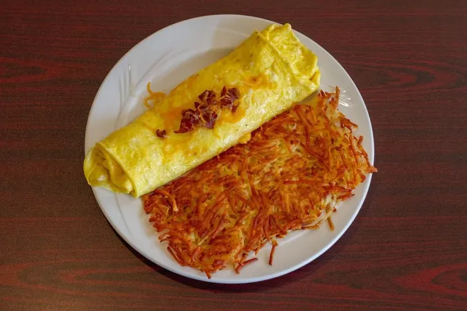 Meat Omelet image
