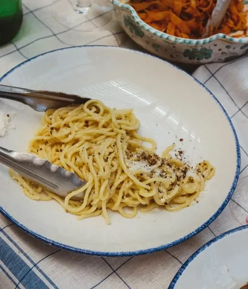 Tonnarelli Cacio e Pepe image