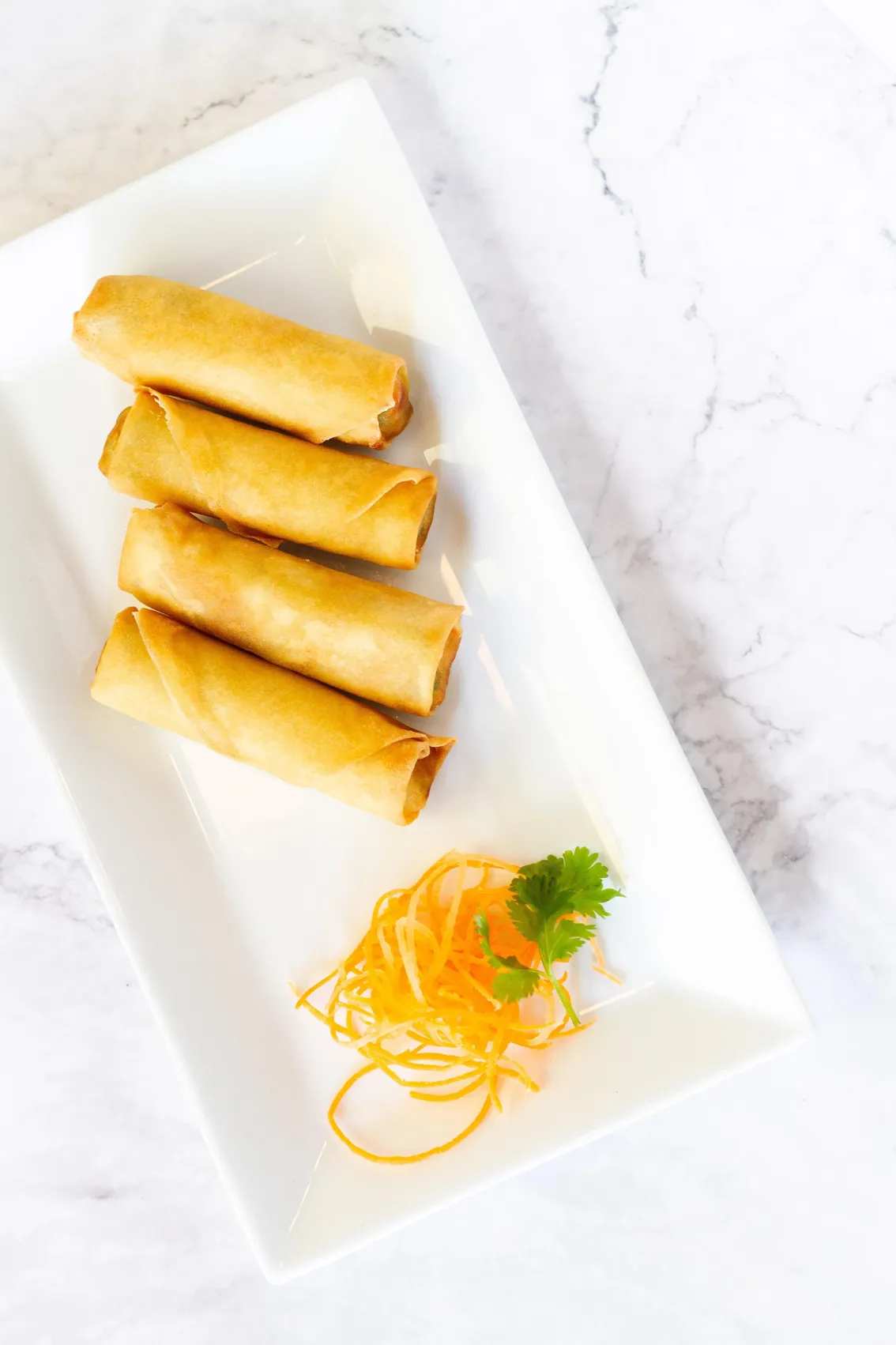 Vegetable Egg Rolls (4pc) 素菜春卷 image