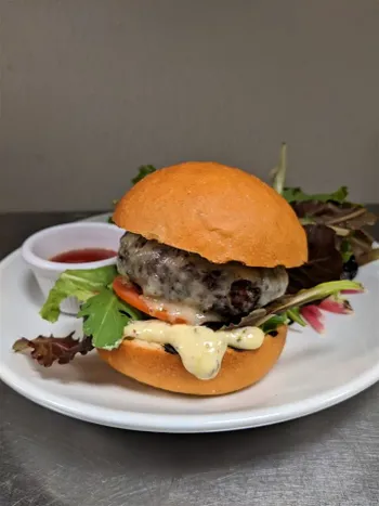 Sweet Grass-Fed Cheese Burger image