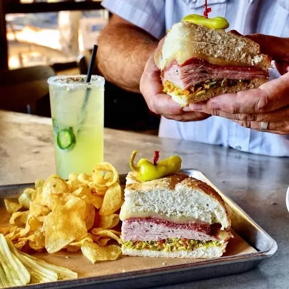 Muffuletta 1/2 half w/ Chips image
