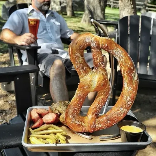 Pretzel Pretzel & Sausage Board image