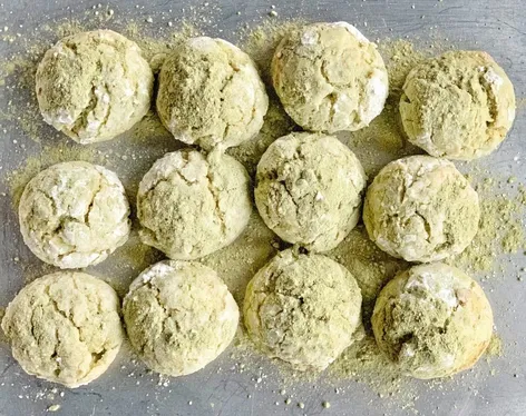 Dozen - Matcha Cake Cookies image