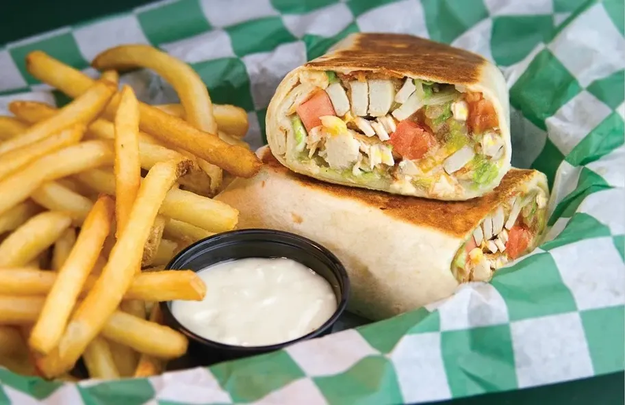 Grilled Chicken Wrap image