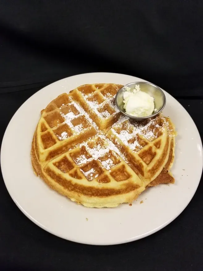 Golden Malted Waffle image