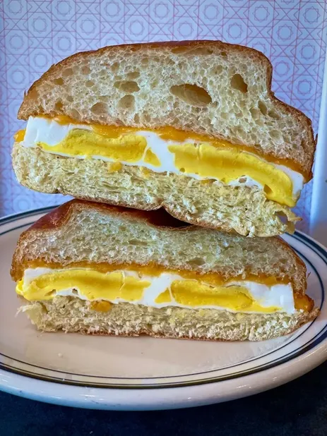 Egg and Cheese Sandwich image