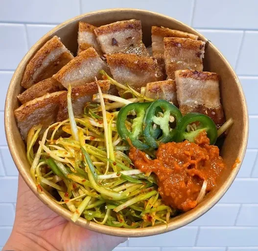 Grilled Pork Belly (Samgyupsal) Bowl image
