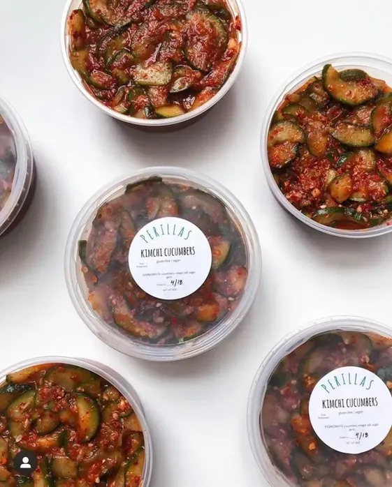 Kimchi Cucumbers (8 oz) image
