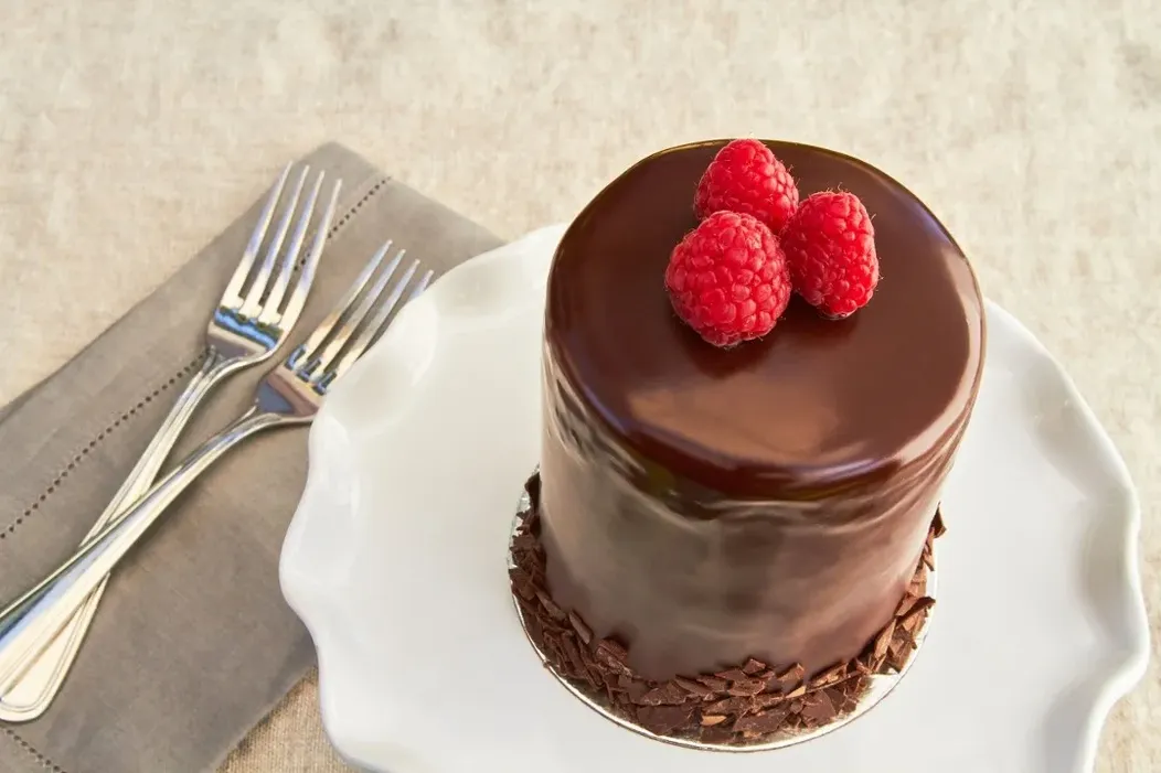 Chocolate Mousse Cake for Two image
