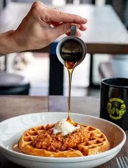 Chicken & Waffles image