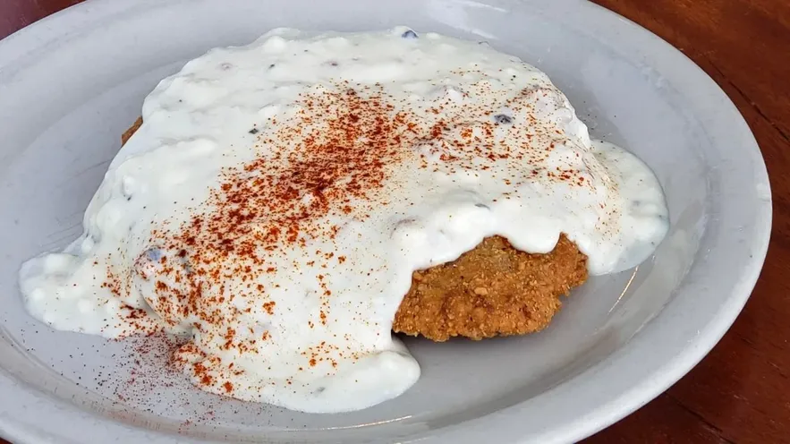 Country Fried Steak and Eggs image