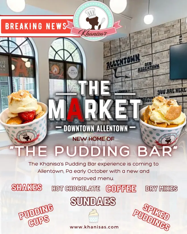 Khanisa's Pudding Bar Downtown Allentown Market Brownie Shake