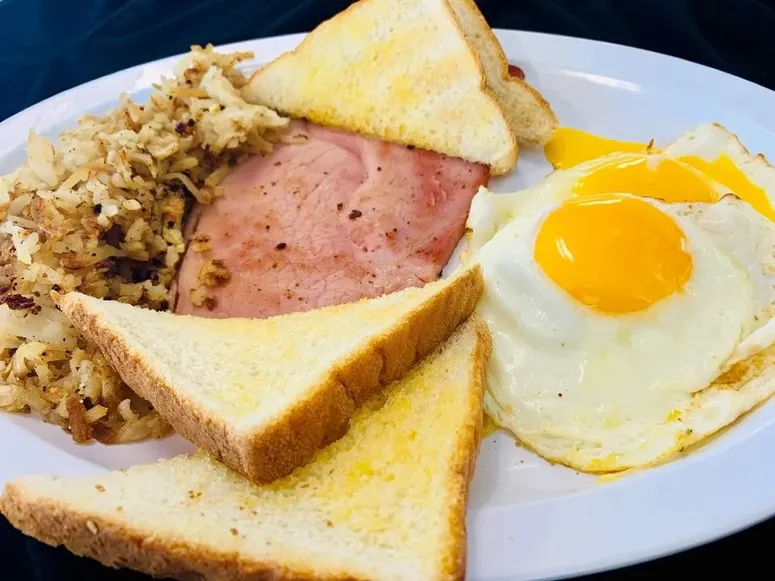 Two Eggs w/Meat & Biscuits & Gravy image