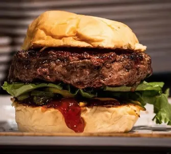 THE SIXTEL BURGER image