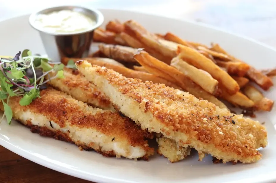 Baked Fish & Chips image