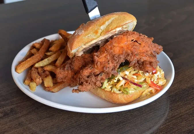 Spicy Fried Chicken Sandwich image