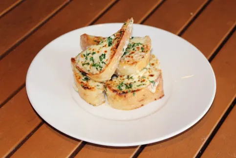 Creamy Cheesy La Brea Garlic Bread image