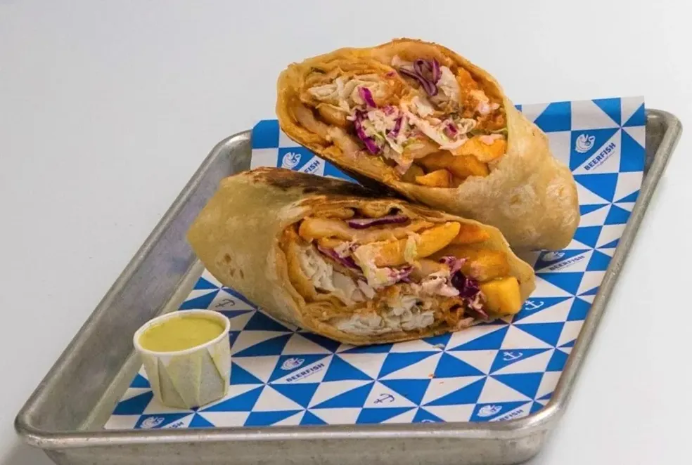 Fish N' Chip Burrito image