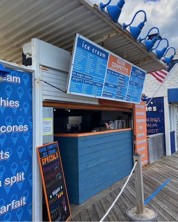 Eddie Confetti's Ice cream 7 Old Monmouth Dr in Asbury Park, NJ Toast