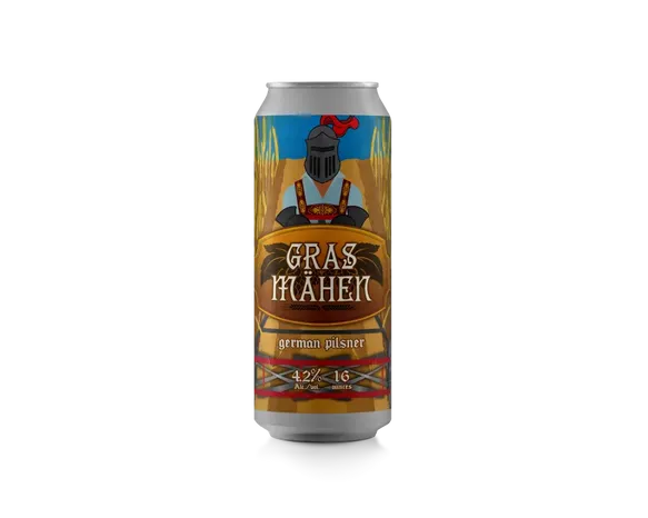 Gras Mähen -- German Pilsner 4 Pk image