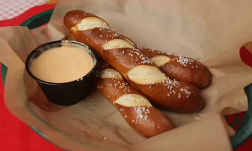 Pretzels and Beer Cheese Dip image