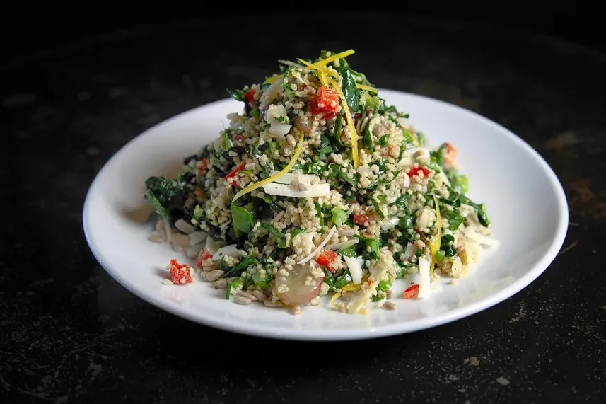 Shredded Kale & Quinoa Salad image