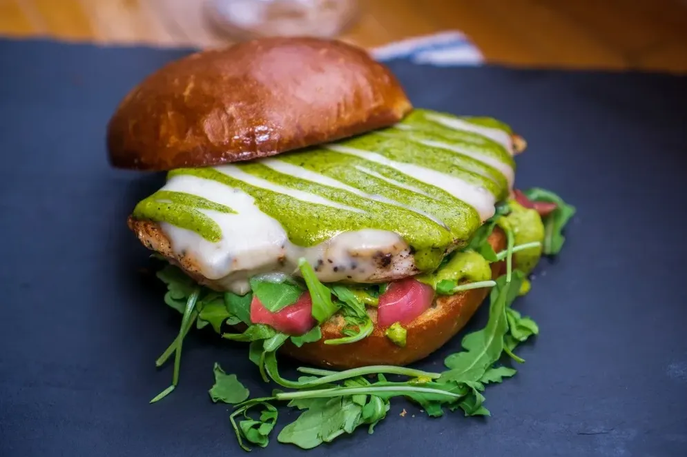 Peruvian Grilled Chicken Sandwich image