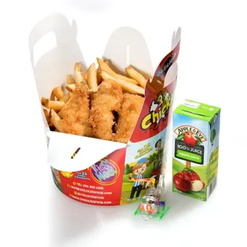 KIDS Chickie Fingers & A Side Of French Fries image
