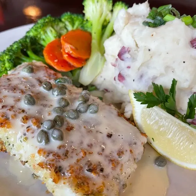 Panko Crusted Halibut image