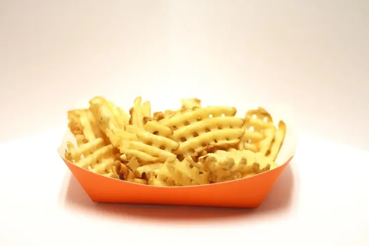 Large Waffle Fries image