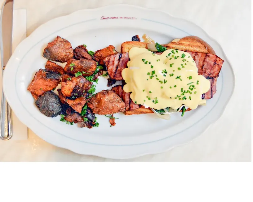 Turkey Bacon Benedict image